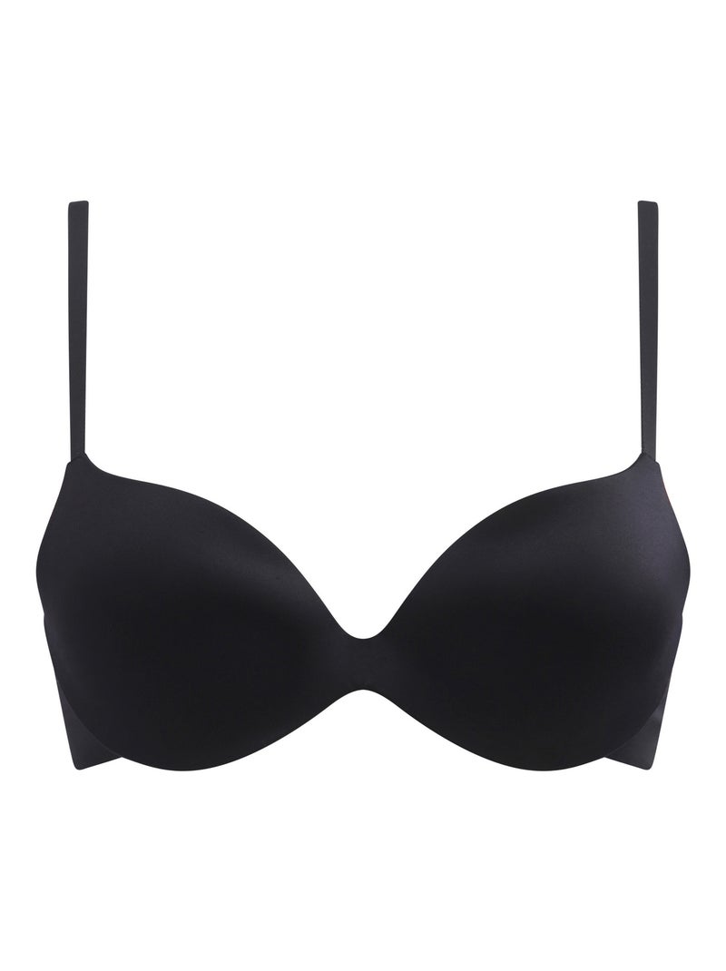 Soutien-gorge push-up microfibre Confort Collection Noir - Kiabi