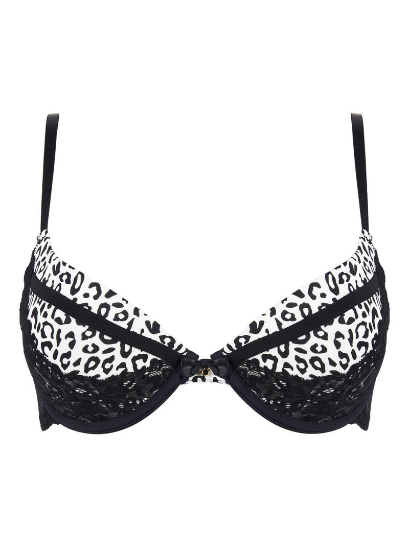 Soutien-gorge push-up MIDNIGHT - Pomm'Poire Noir - Kiabi