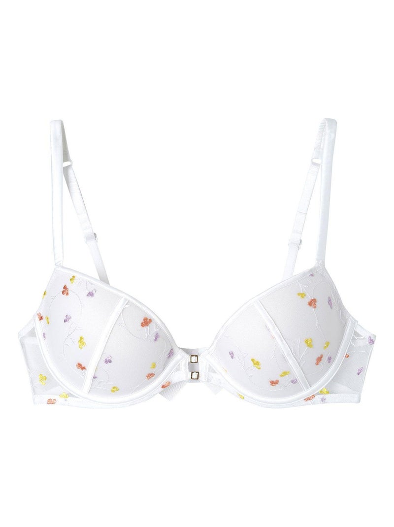 Soutien-gorge push-up MIMOSA - Camille Cerf & Pomm'Poire Blanc - Kiabi