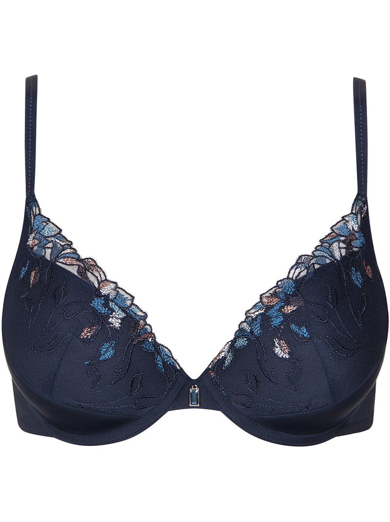 Soutien-gorge push-up Mirabelle Bleu - Kiabi