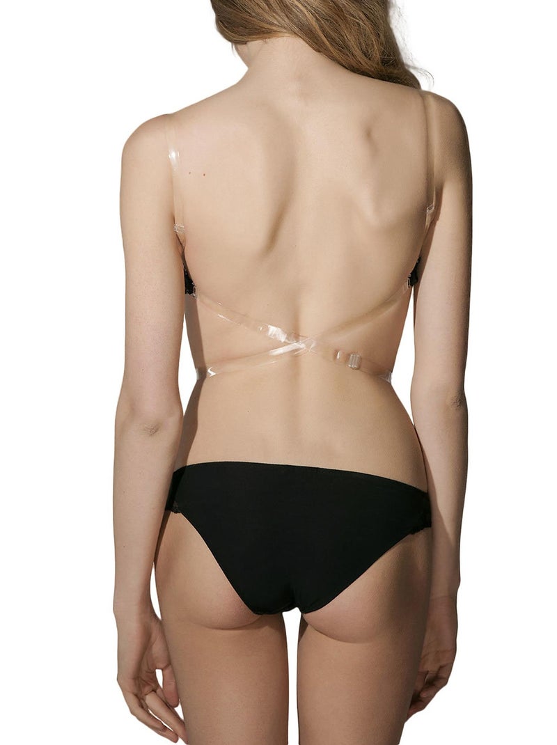 Soutien-gorge push-up multiposition Honeymoon mariage Noir - Kiabi