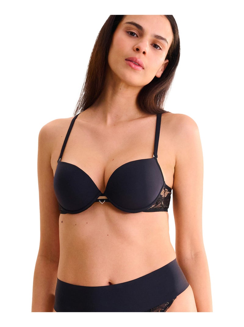 Soutien-gorge push-up multipositions CHARISMA Noir - Kiabi