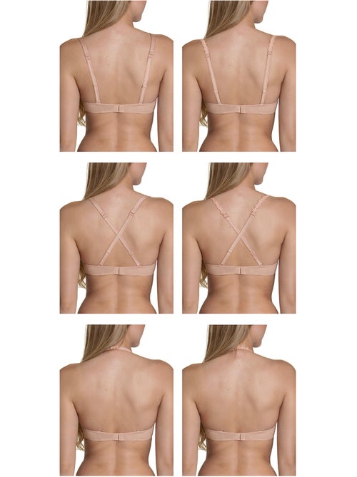 Soutien-gorge push-up multipositions gracia - Kiabi