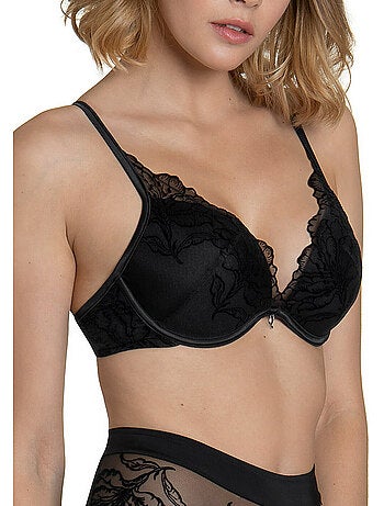 Soutien-gorge push-up multipositions Impressive noir