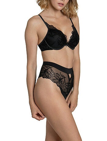 Soutien-gorge push-up multipositions Impressive noir