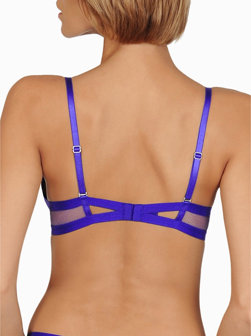 Soutien-gorge push-up multipositions Lady Moon Bleu - Kiabi
