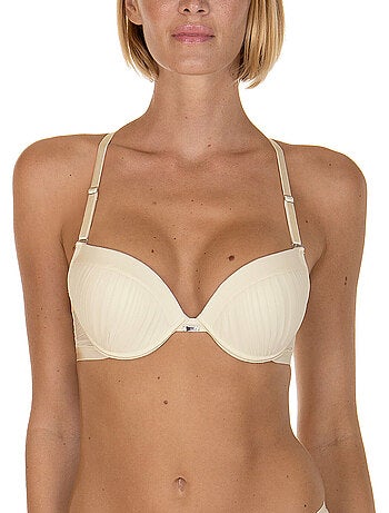 Soutien-gorge push-up multipositions Lavish ivoire