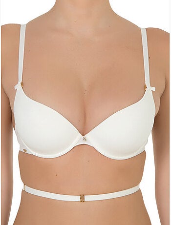 Soutien-gorge push-up multipositions mariage ivoire