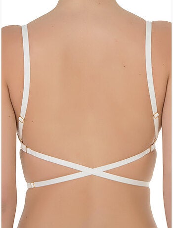 Soutien-gorge push-up multipositions mariage ivoire