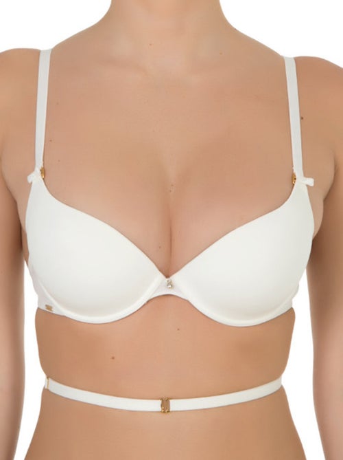 Soutien-gorge push-up multipositions mariage ivoire - Kiabi
