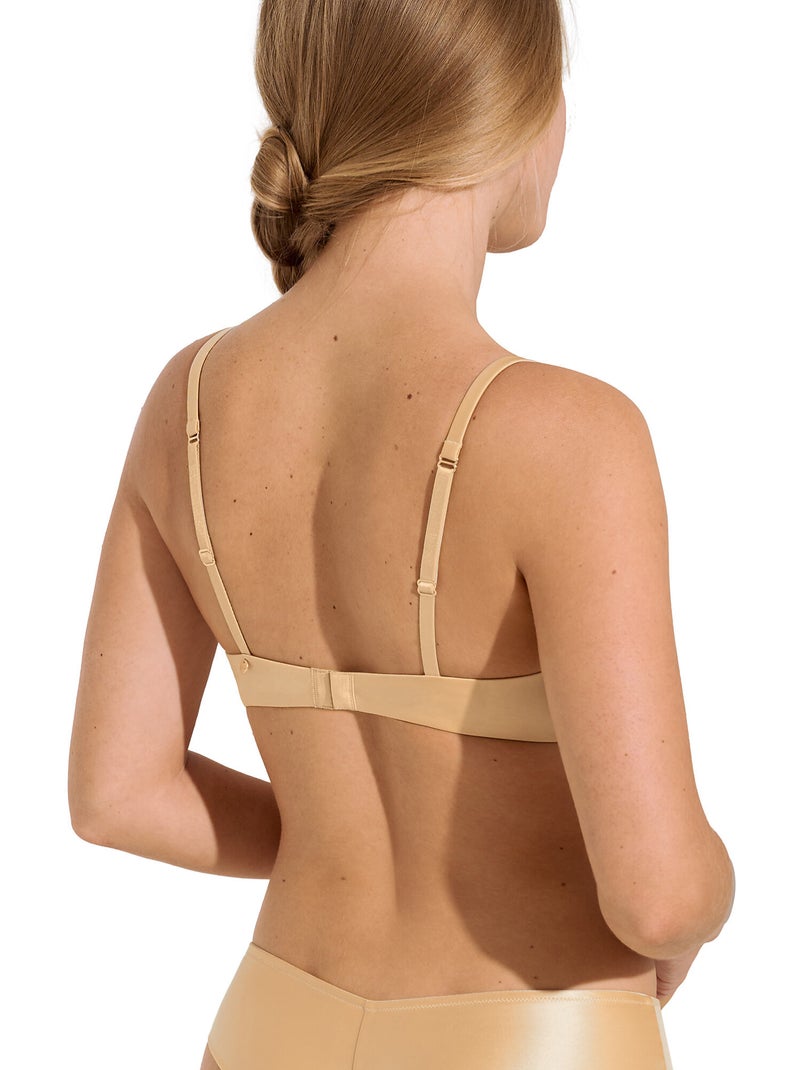 Soutien-gorge push-up Naomi Jaune - Kiabi