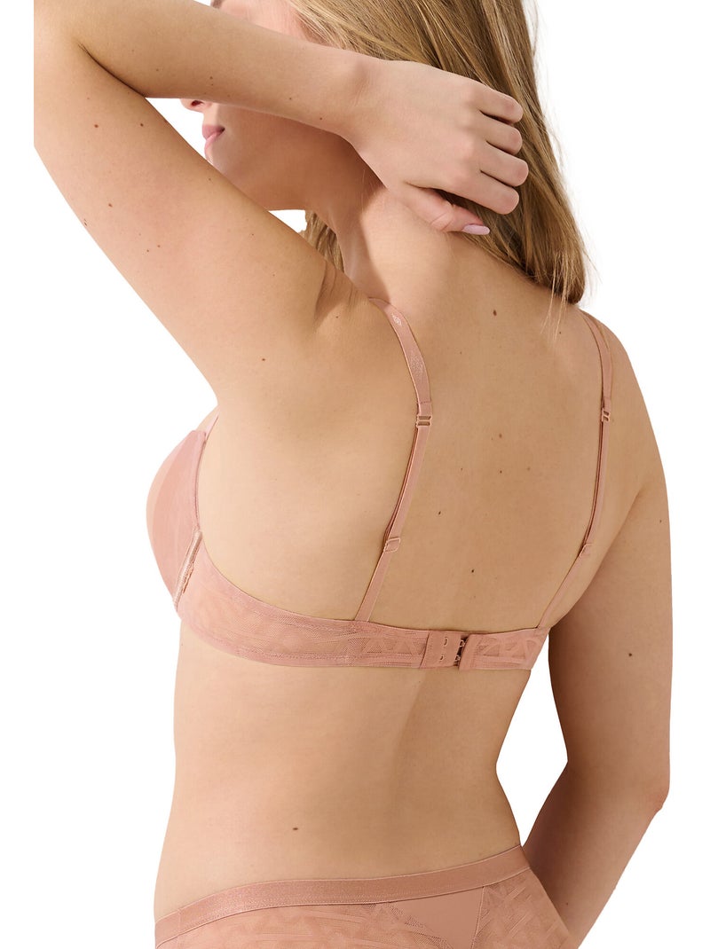 Soutien-gorge push-up Opal Beige - Kiabi
