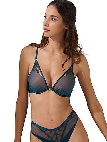 Soutien-gorge push-up ouverture frontale Lovelace