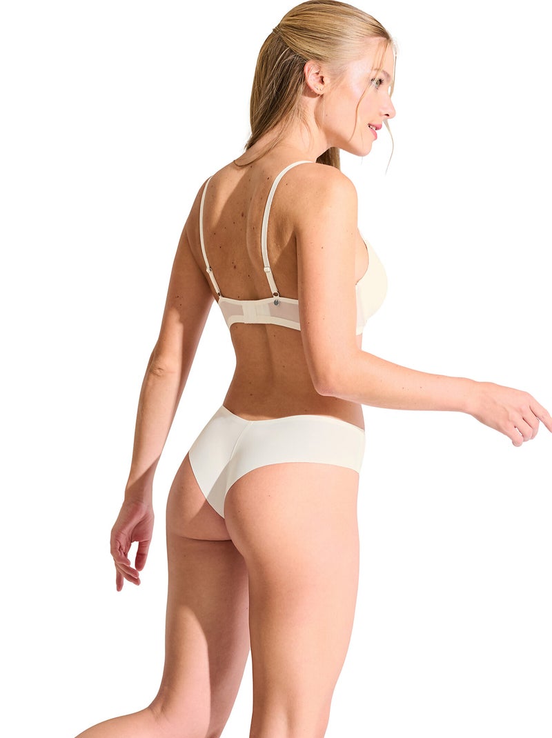 Soutien-gorge push-up PARIS Ecru - Kiabi
