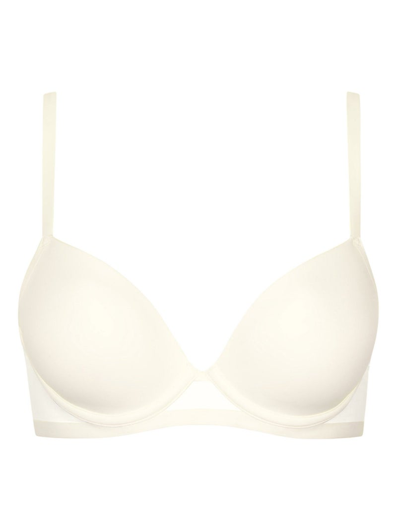 Soutien-gorge push-up PARIS Ecru - Kiabi