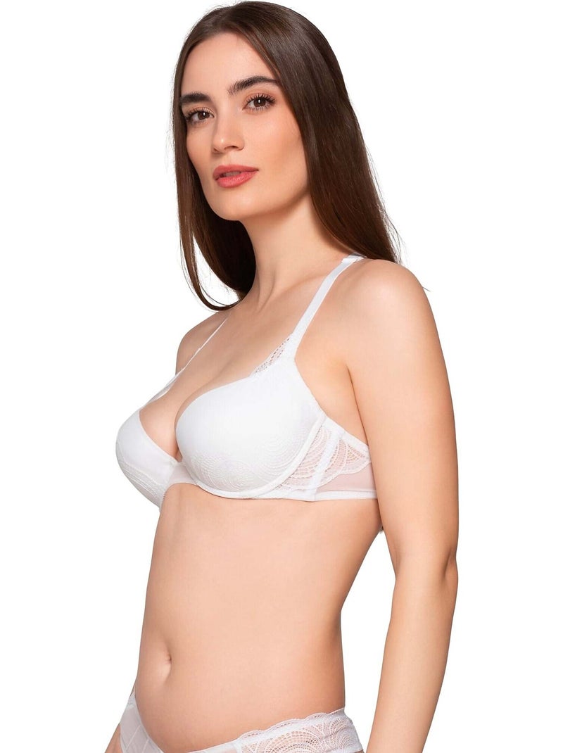 Soutien-gorge push-up PEARL Blanc - Kiabi