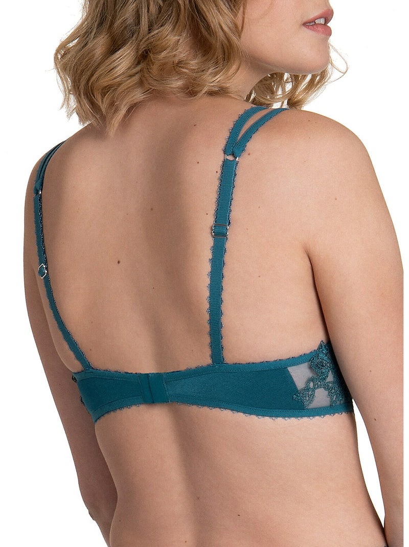 Soutien-gorge push-up Peony Bleu turquoise - Kiabi