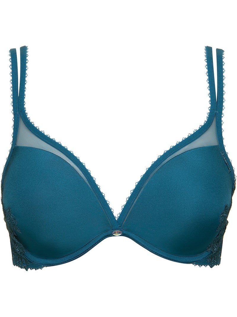 Soutien-gorge push-up Peony Bleu turquoise - Kiabi