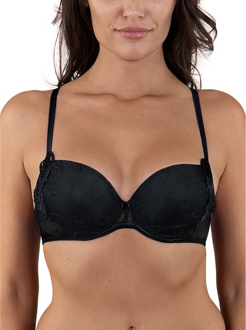 Soutien-gorge push-up Royal Wish noir - Kiabi