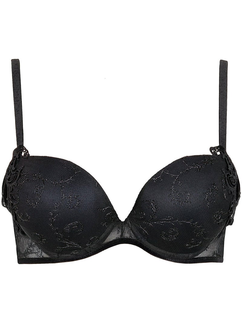 Soutien-gorge push-up Royal Wish noir Noir - Kiabi