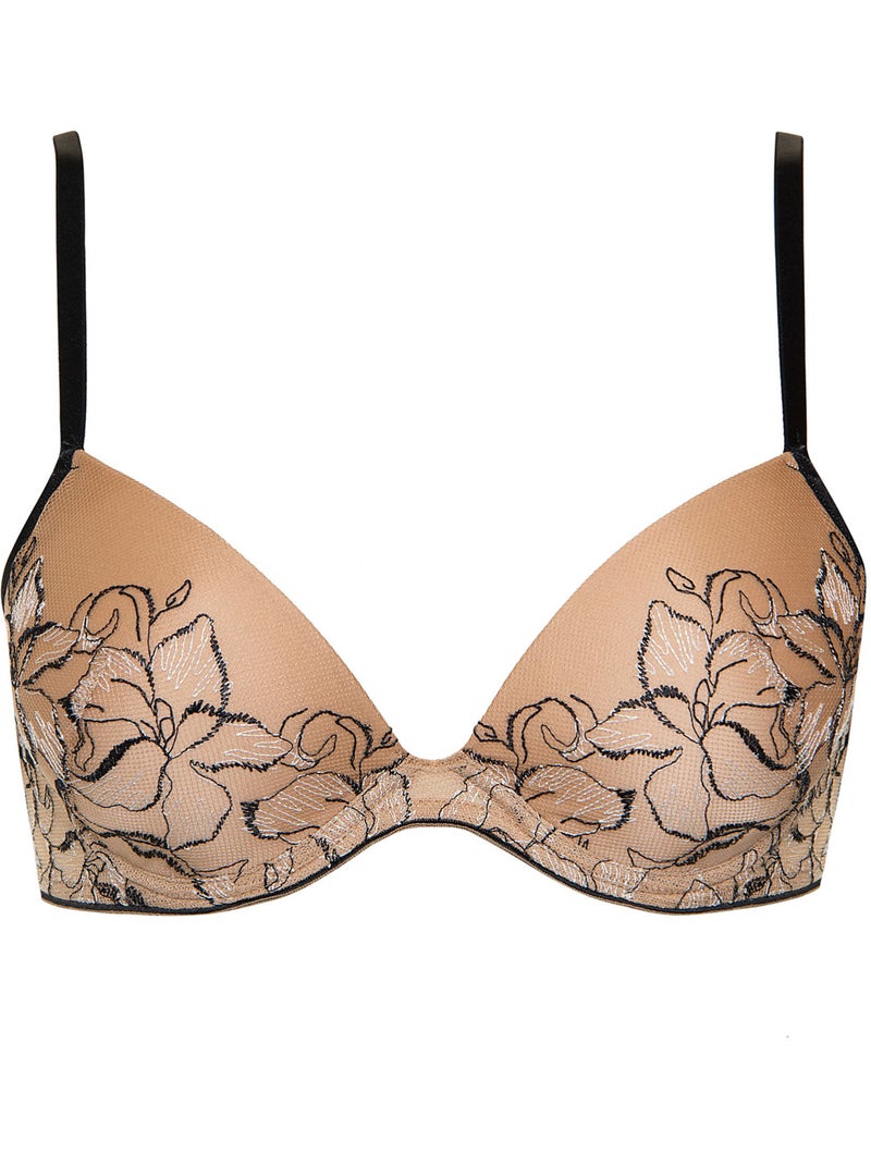 Soutien-gorge push-up Ruby Beige - Kiabi