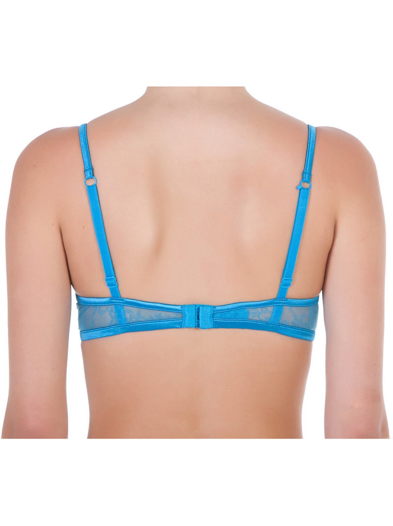 Soutien-gorge push-up Siena Bleu turquoise - Kiabi