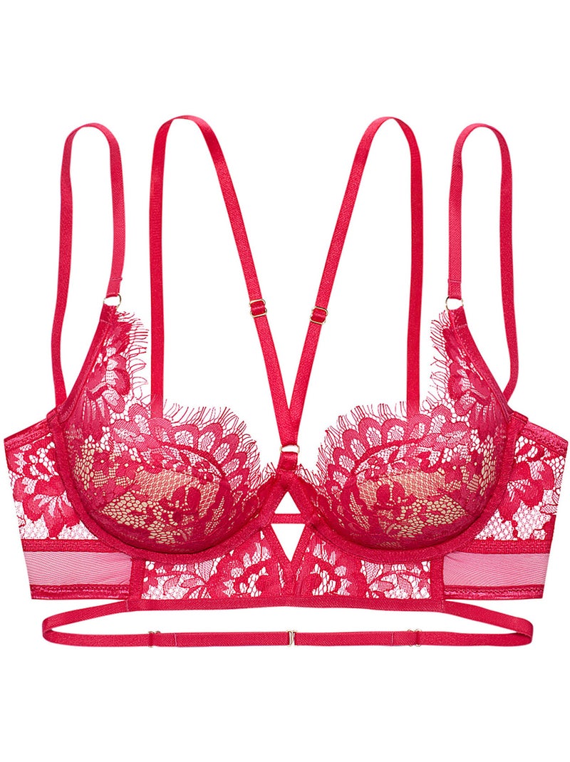 Soutien-gorge push-up Temptation Rose - Kiabi