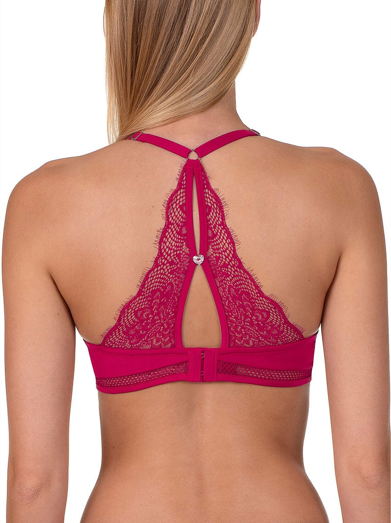 Soutien-gorge push-up Tender Love rose Rose - Kiabi