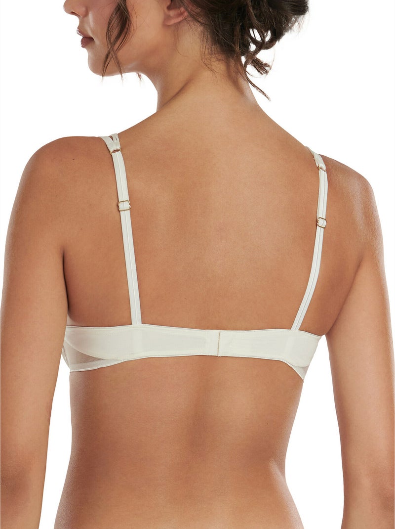 Soutien-gorge push-up Venus Mariage Ecru - Kiabi