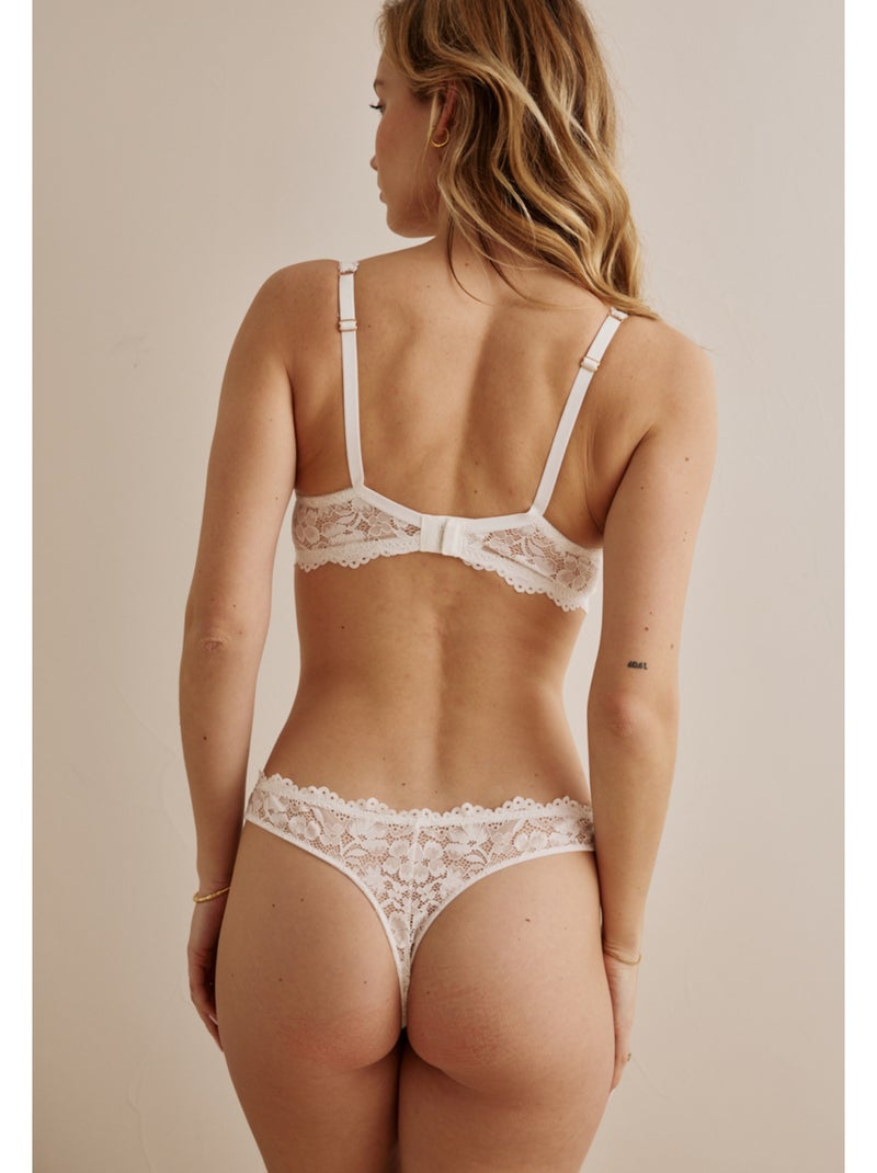 Soutien-gorge push-up Zélie Blanc - Kiabi