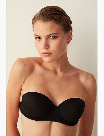 Soutien-gorge rembourré à armatures et bretelles amovibles penti