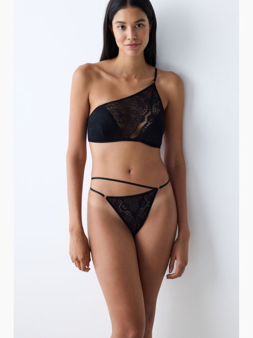 Soutien-gorge rembourré à une épaule penti - Kiabi