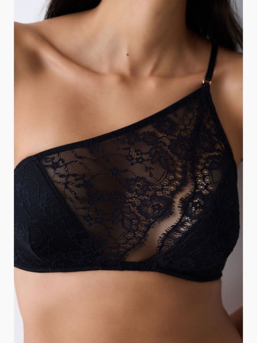 Soutien-gorge rembourré à une épaule penti - Kiabi