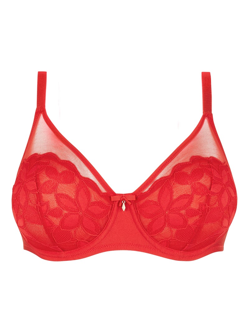 Soutien-gorge salomé sans complexe lingerie Rouge - Kiabi