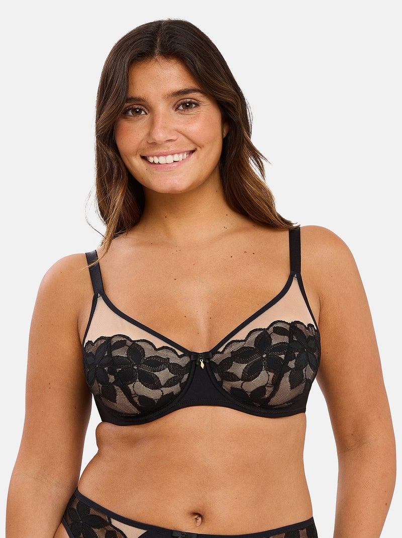 Soutien-gorge Salomé Sans Complexe Noir - Kiabi