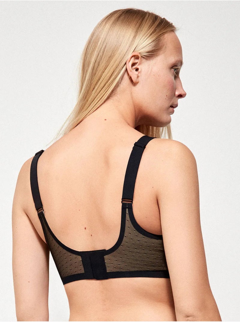 Soutien-gorge sans armature à capacité avec mousse amovible Noir - Kiabi