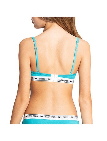 Soutien-gorge sans armature à coques Coton Ultra Doux by Athena Fille
