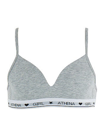 Soutien-gorge sans armature à coques Coton Ultra Doux by Athena Fille