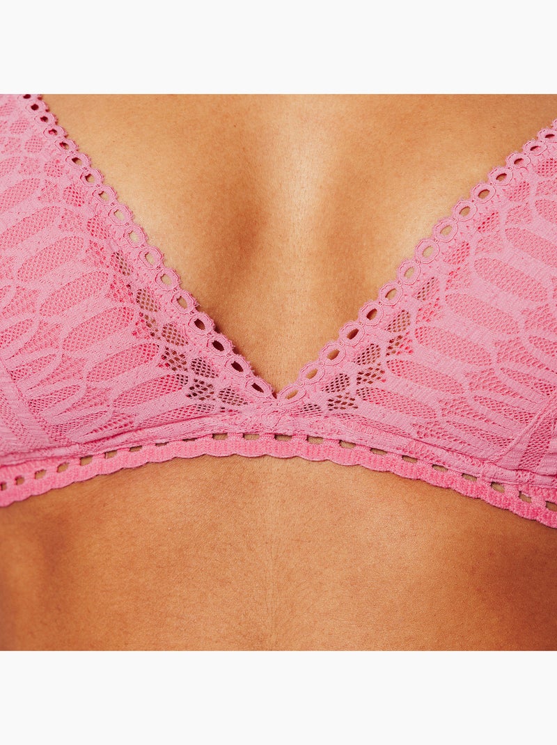 Soutien-gorge sans armature ampli Imany - RougeGorge Lingerie Rose - Kiabi