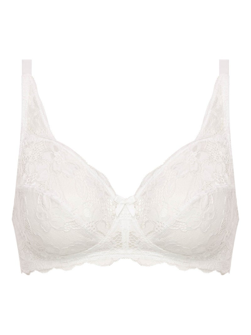 Soutien-gorge sans armature ESSENTIAL ELEGANCE Blanc - Kiabi