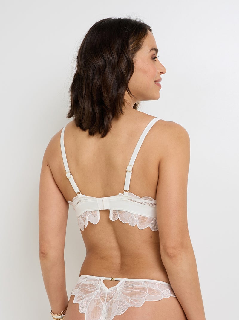 Soutien-gorge sans armature Grease - RougeGorge Lingerie Blanc - Kiabi