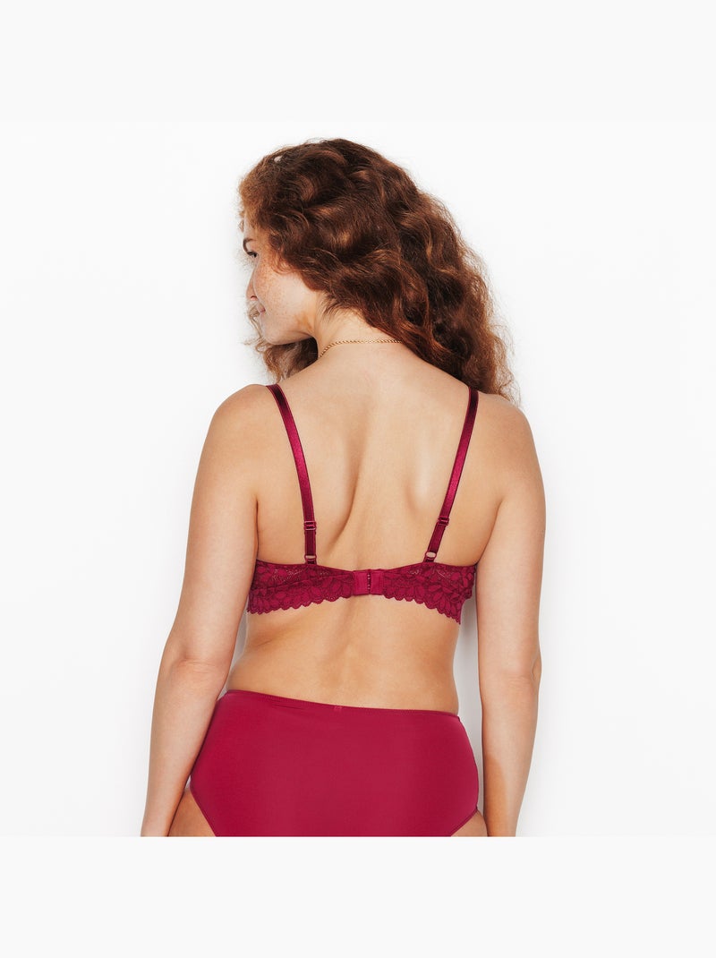Soutien-gorge sans armature Isadora - RougeGorge Lingerie Bordeaux - Kiabi
