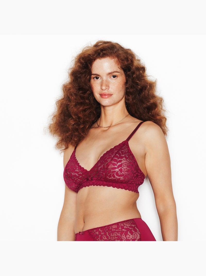 Soutien-gorge sans armature Isadora - RougeGorge Lingerie Bordeaux - Kiabi