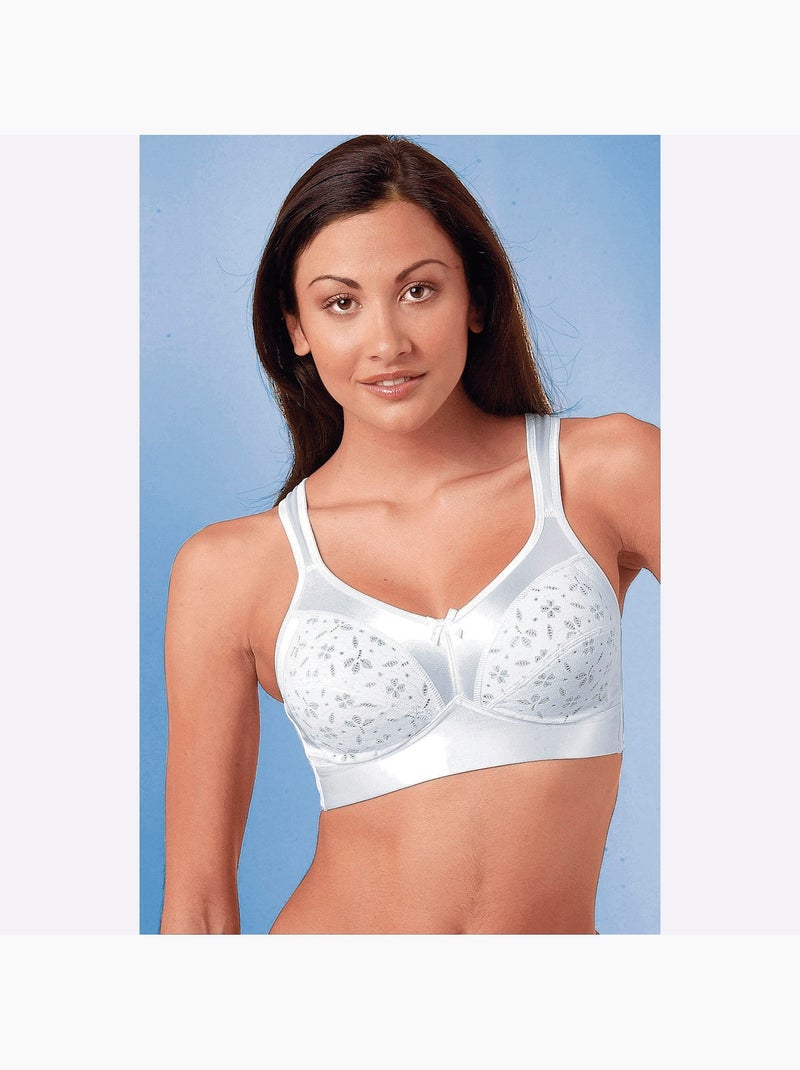 Soutien-gorge Sans Armatures - Moda Vilona Blanc - Kiabi