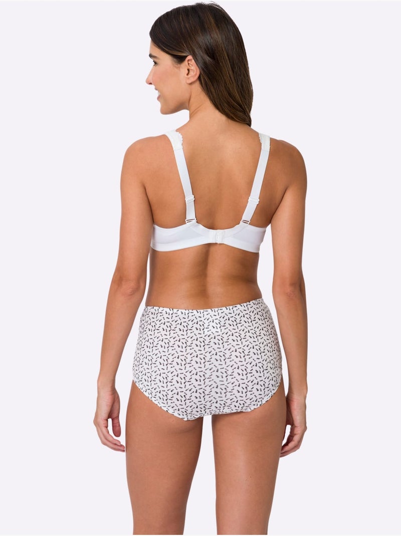 Soutien-gorge Sans Armatures - Moda Vilona Blanc - Kiabi