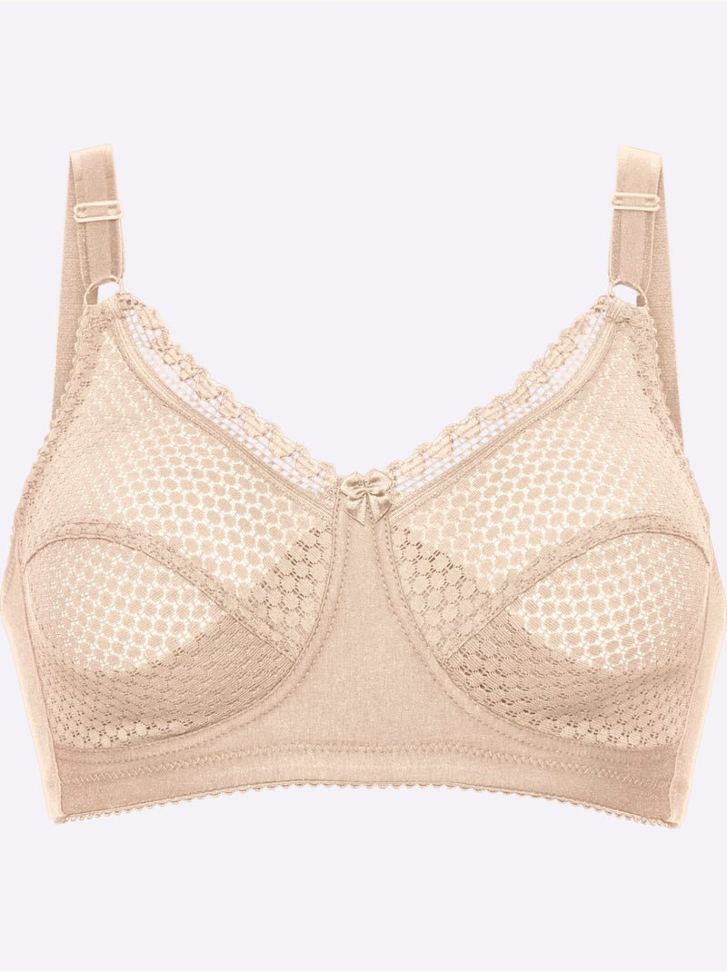 Soutien-gorge Sans Armatures - Witt Beige - Kiabi