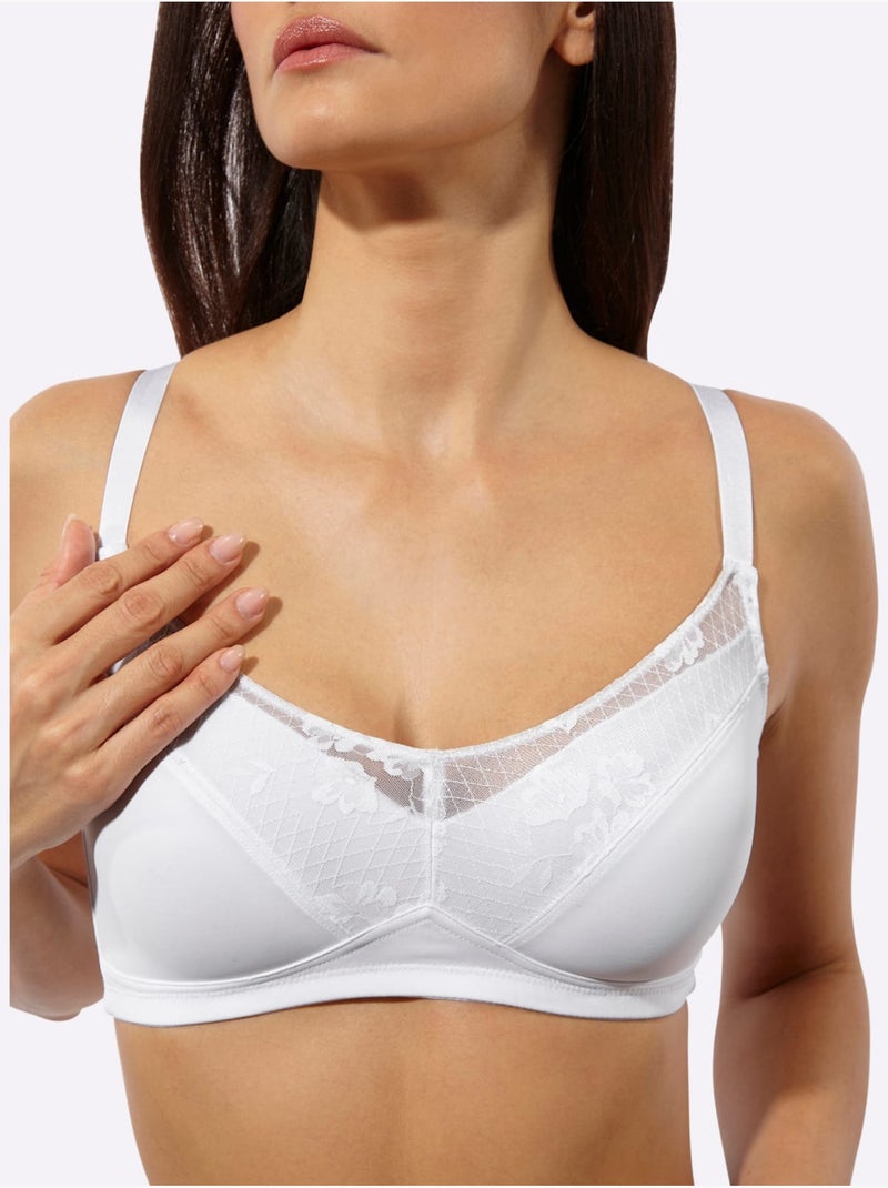 Soutien-gorge Sans Armatures - Witt Blanc - Kiabi