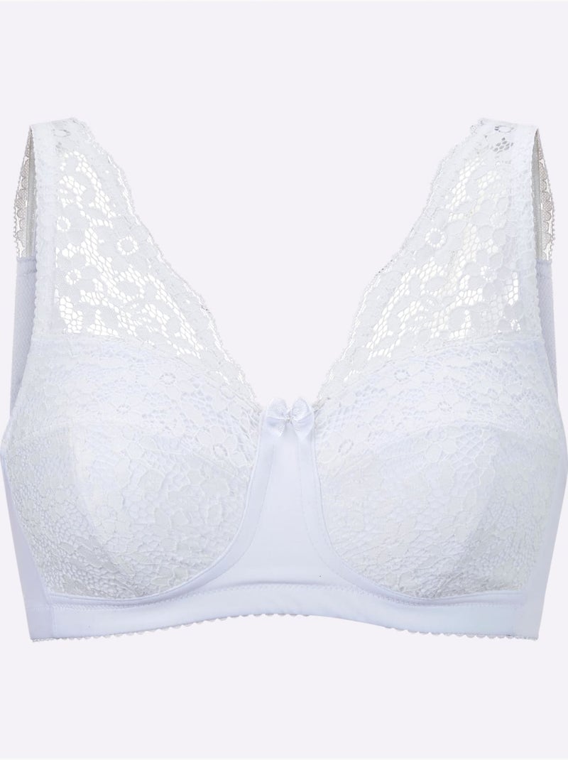 Soutien-gorge Sans Armatures - Witt Blanc - Kiabi