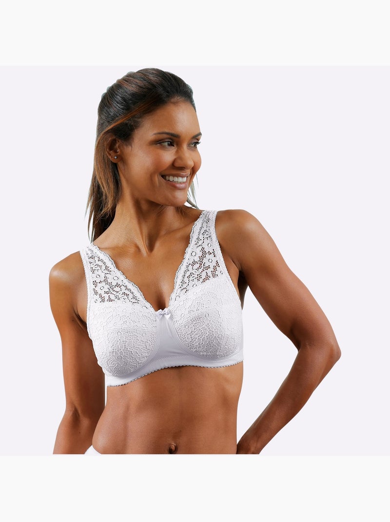 Soutien-gorge Sans Armatures - Witt Blanc - Kiabi