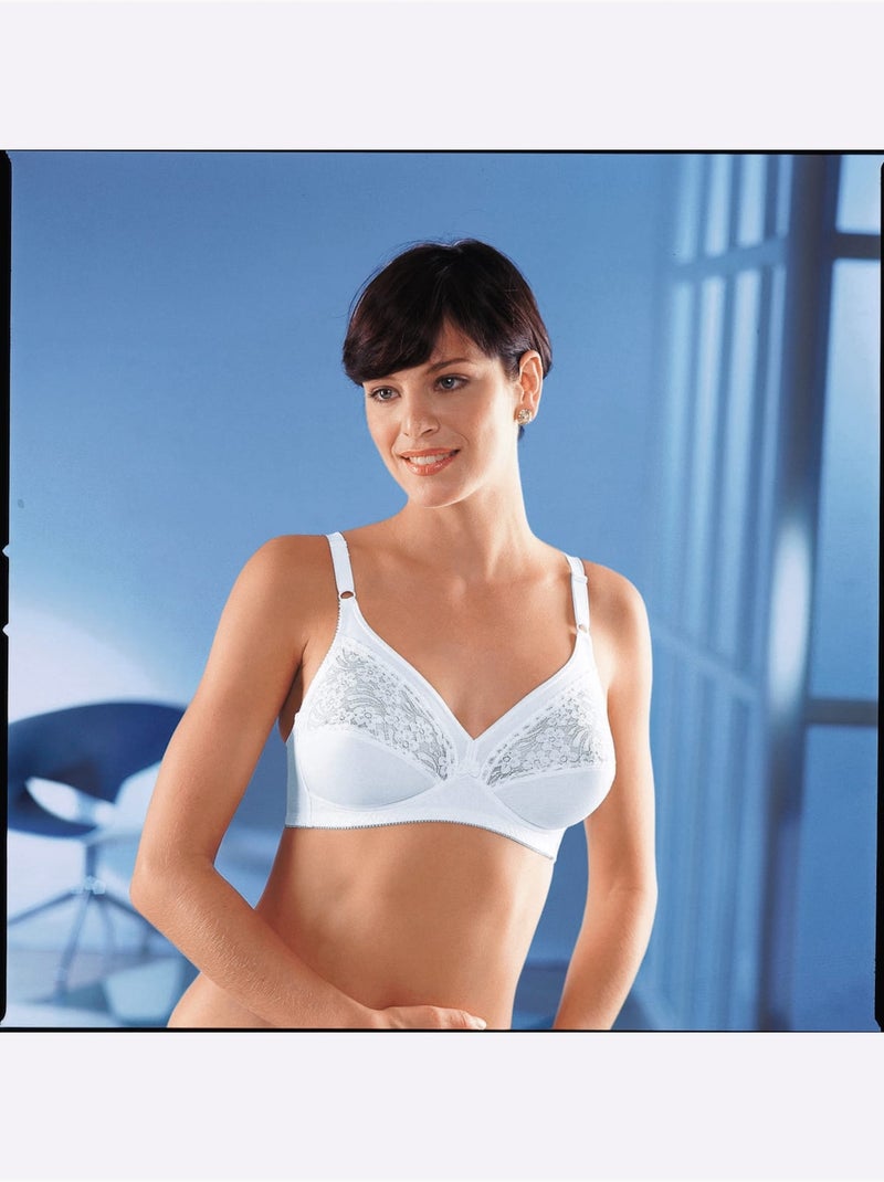 Soutien-gorge Sans Armatures - Witt Blanc - Kiabi